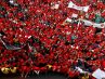 'Marea roja' en Sudáfrica