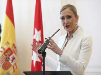 Rueda de prensa de Cristina Cifuentes