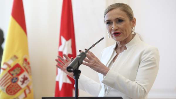 Rueda de prensa de Cristina Cifuentes Rueda de prensa de Cristina Cifuentes