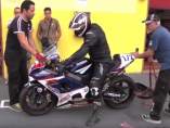 Muere Alan Kempster, el motorista que pilotaba con un solo brazo y una pierna