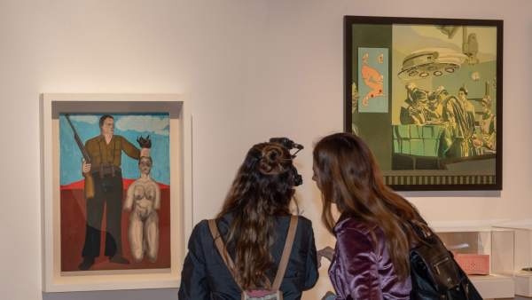 Obras incluidas en la exposición 'A contratiempo. Medio siglo de artistas valencianas (1929-1980)' Obras incluidas en la exposición 'A contratiempo. Medio siglo de artistas valencianas (1929-1980)'