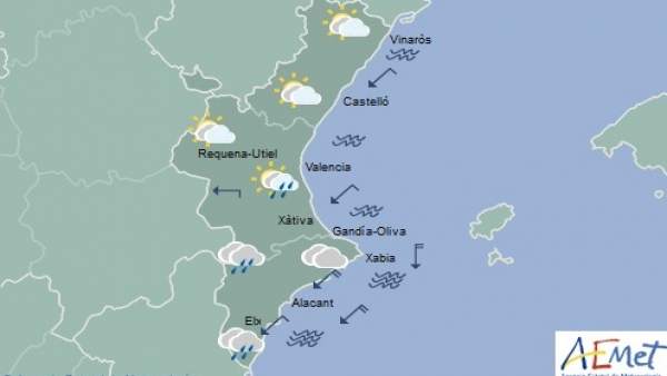 Predicción de este jueves Predicción de este jueves