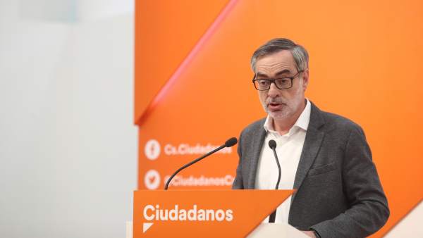 El secretario general de Ciudadanos, José Manuel Villegas El secretario general de Ciudadanos, José Manuel Villegas
