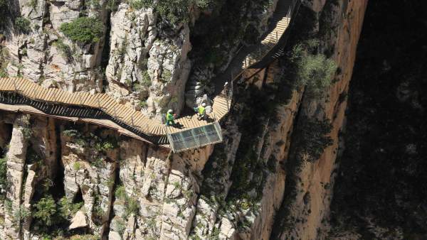 El Caminito del Rey espectacular paraje pasarela desfiladero Gaitanes turismo El Caminito del Rey espectacular paraje pasarela desfiladero Gaitanes turismo