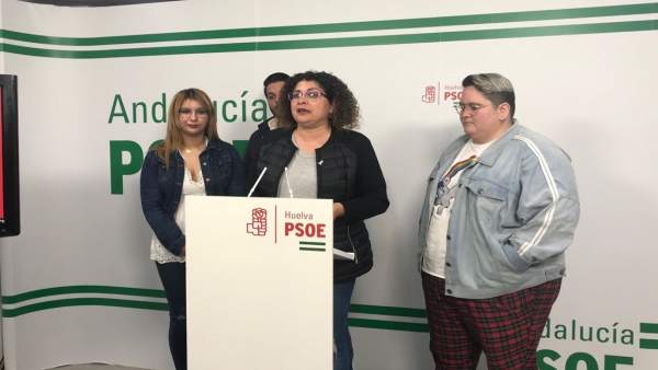 La secretaria de Igualdad del PSOE de Huelva, Eva Salazar. La secretaria de Igualdad del PSOE de Huelva, Eva Salazar.