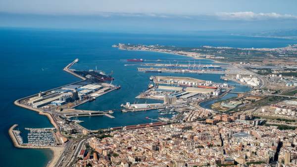 Imagen aérea del Puerto de Tarragona Imagen aérea del Puerto de Tarragona