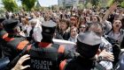 Protesta en Pamplona tras la sentencia de La Manada