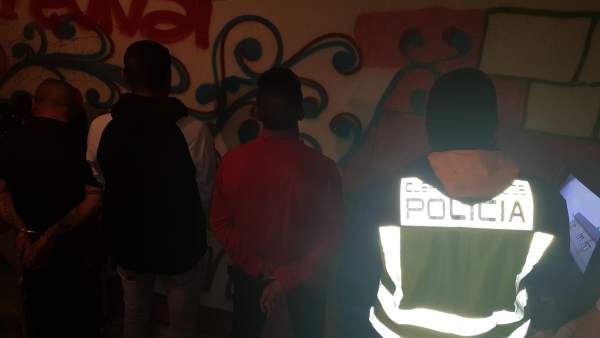 Imagen de los dtenidos por la Policía Nacional Imagen de los dtenidos por la Policía Nacional