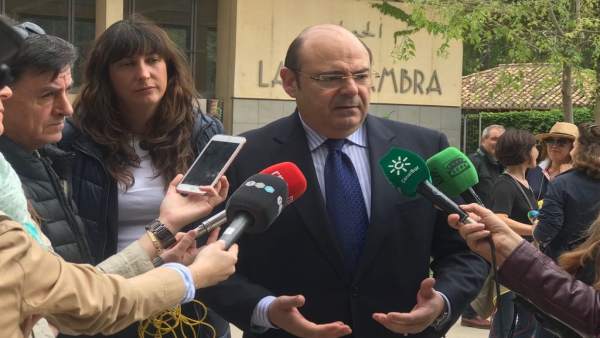El presidente del Partido Popular de Granada, Sebastián Pérez El presidente del Partido Popular de Granada, Sebastián Pérez