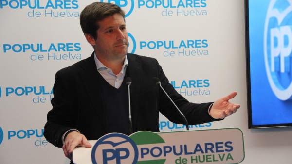 El parlamentario andaluz del PP por Huelva Guillermo GarcÃa Longoria