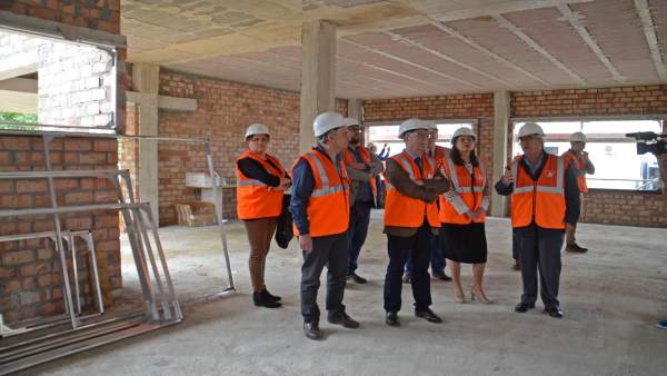 Obras del nuevo aulario del IES 'La Bahía' Obras del nuevo aulario del IES 'La Bahía'