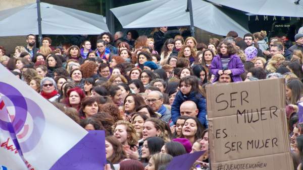 Manifestación 8M en Ourense (Archivo) Manifestación 8M en Ourense (Archivo)