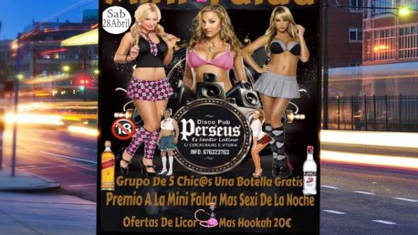 Cartel promocional de fiesta Cartel promocional de fiesta