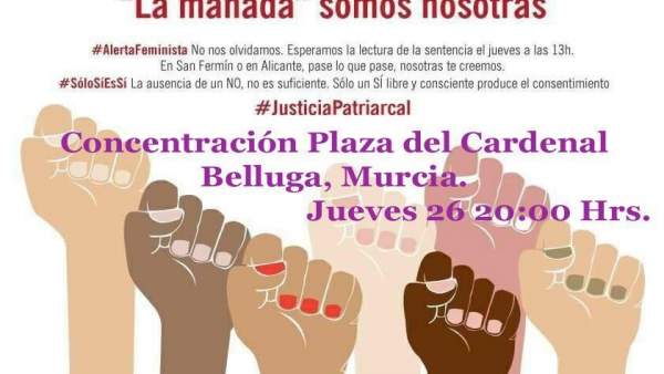 Imagen del cartel de la convocatoria que se ha distribuido en las redes sociales Imagen del cartel de la convocatoria que se ha distribuido en las redes sociales