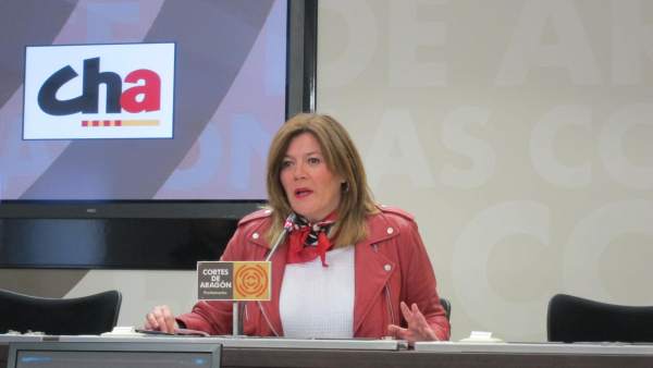 La diputada de CHA Carmen Martínez Romances La diputada de CHA Carmen Martínez Romances