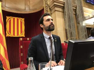 El presidente del Parlament, Roger Torrent.