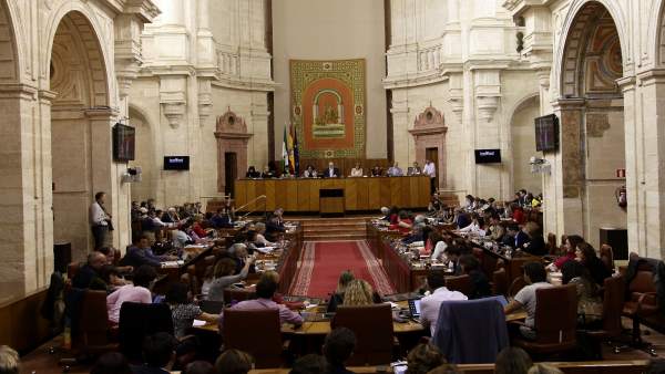 Pleno del Parlamento andaluz Pleno del Parlamento andaluz