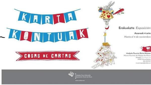 El Museo Fournier de Naipes de Álava acoge esexposición sobre barajas infantiles El Museo Fournier de Naipes de Álava acoge esexposición sobre barajas infantiles