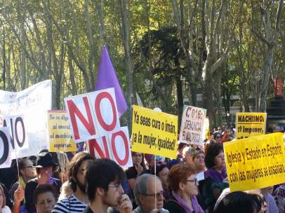 Manifestación 7N contra la violencia machista