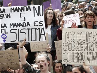 Contra la sentencia del juicio de La Manada