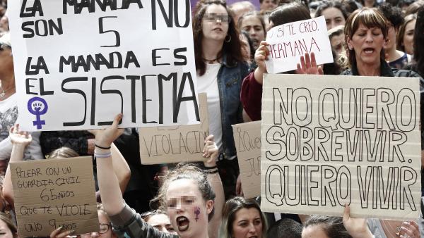 Contra la sentencia del juicio de La Manada Contra la sentencia del juicio de La Manada