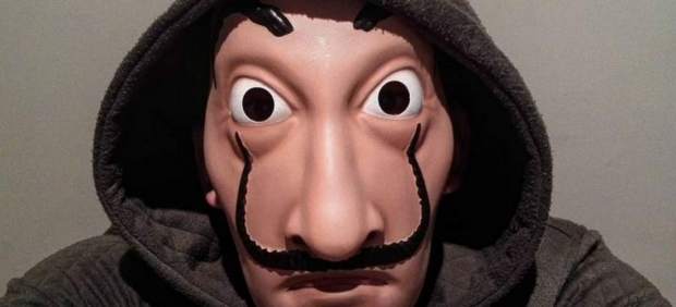Máscara de la serie de televisión 'La Casa de Papel'