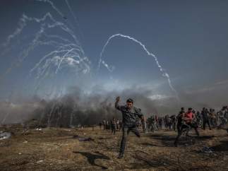 Protestas en Gaza