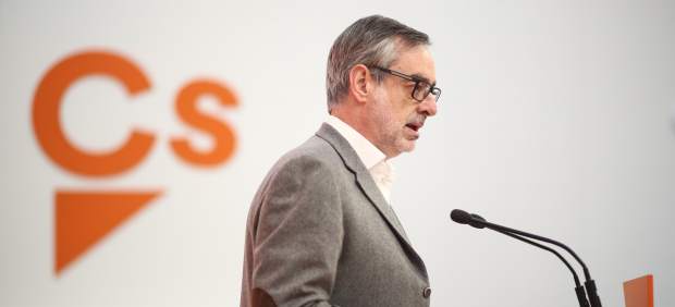 Rueda de prensa del secretario general de Ciudadanos, José Manuel Villegas