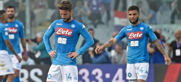 Mertens e Insigne, del Nápoles.