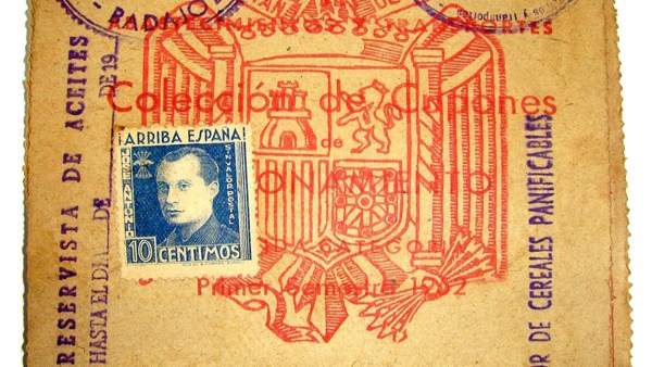 Cartilla de racionamiento de 1952 Cartilla de racionamiento de 1952