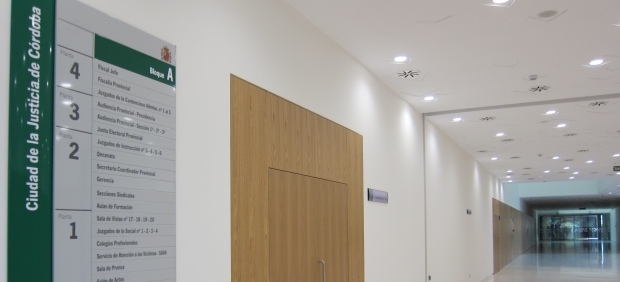 Interior de la Ciudad de la Justicia de Córdoba