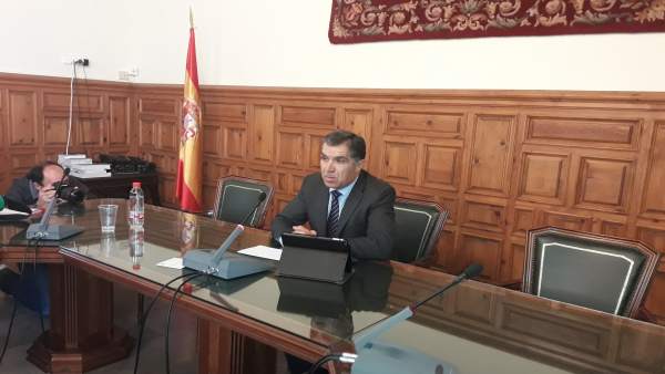 Presidente del TSJA, Lorenzo del Río. Presidente del TSJA, Lorenzo del Río.