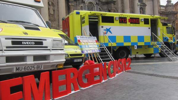 Emergencias. Vehículos de Protección Civil. 112 Región de Murcia Emergencias. Vehículos de Protección Civil. 112 Región de Murcia