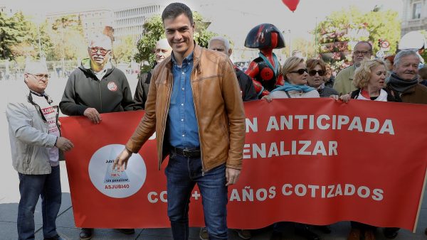 Sánchez, antes de la marcha del 1 de mayo Sánchez, antes de la marcha del 1 de mayo