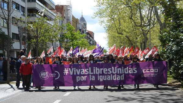 Valladolid (01-05-2018).- Manifestación 1 de mayo Valladolid (01-05-2018).- Manifestación 1 de mayo
