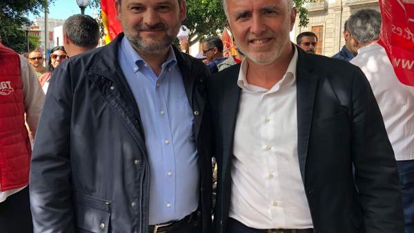 José Luis Ábalos y Ángel Víctor Torres José Luis Ábalos y Ángel Víctor Torres
