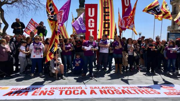 Manifestación del 1 de mayo en Tarragona Manifestación del 1 de mayo en Tarragona