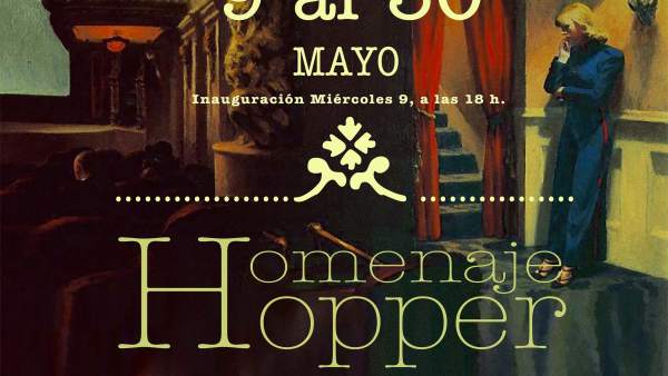 Cartel Homenaje a Hopper en Guadalajara Cartel Homenaje a Hopper en Guadalajara