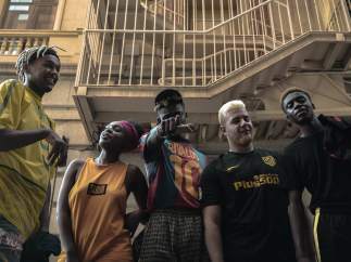 El grupo de afro trap Afrojuice 195
