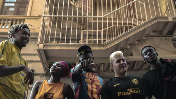 El grupo de afro trap Afrojuice 195 El grupo de afro trap Afrojuice 195