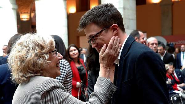 Iñigo Errejón y Carmena Iñigo Errejón y Carmena