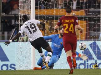 Mané marca en el Roma - Liverpool