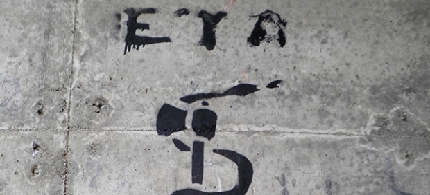 Pintada con los símbolos de ETA