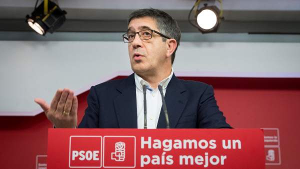 Patxi López, exlehendakari y secretario de Política Federal del PSOE. Patxi López, exlehendakari y secretario de Política Federal del PSOE.