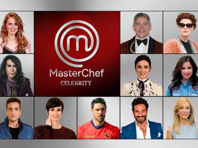 Concursantes definitivos de 'MasterChef Celebrity 3'.