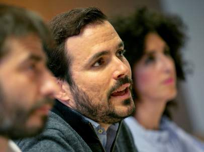 Alberto Garzón, coordinador federal de IU.