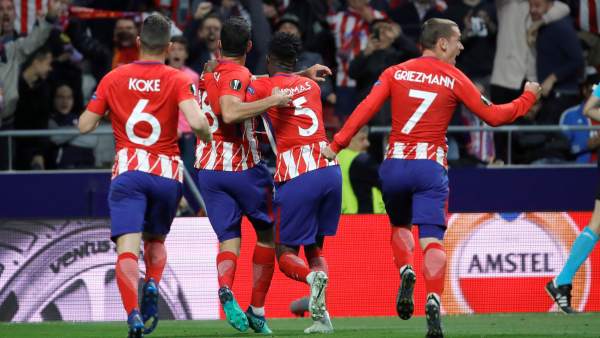 Gol del Atlético Gol del Atlético
