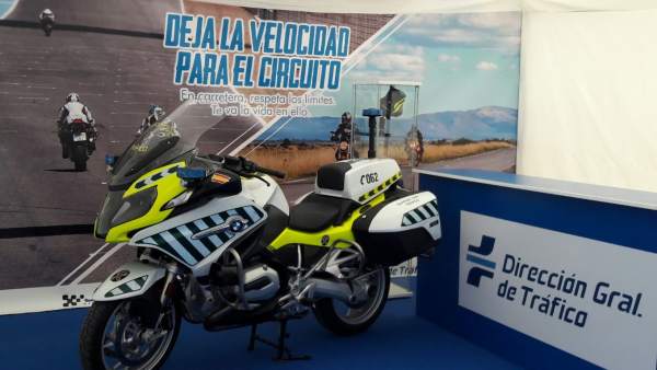 Stand de tráfico en el circuito de Jerez Stand de tráfico en el circuito de Jerez