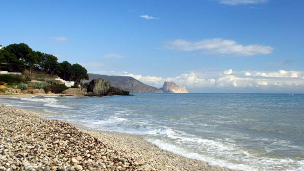 Una playa de la Comunitat Valenciana Una playa de la Comunitat Valenciana