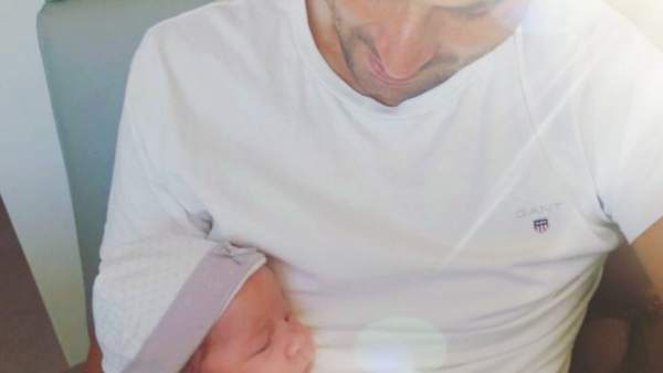 David Ferrer y su hijo David Ferrer y su hijo